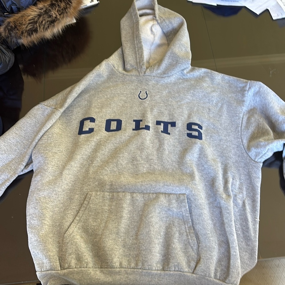 Vintage NFL Licensed Indianapolis Colts Hoodie size Large